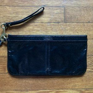 COPY - Coach Patent Leather Wristlet